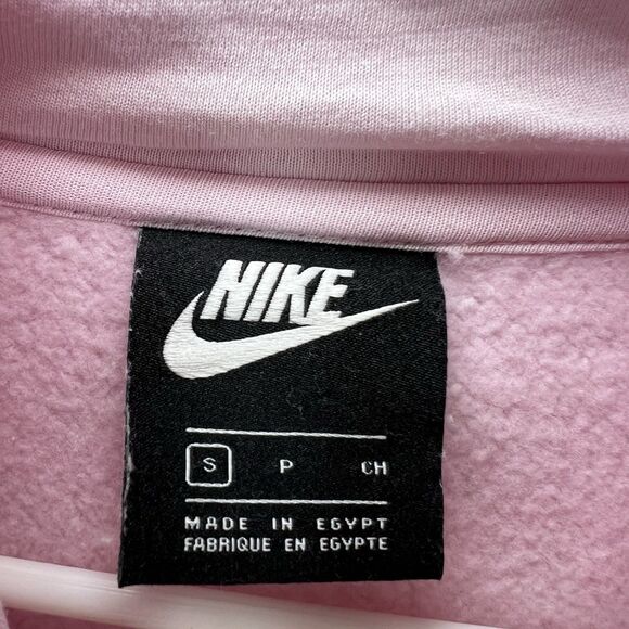 Nike NYC It’s All A Game Hoodie Sweatshirt Mens Size Small Pink Fleece EUC - Picture 8 of 14